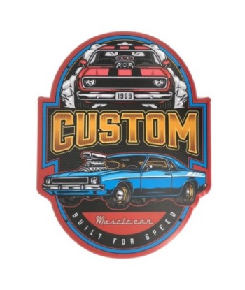 Adorno de Pared Vintage, Placa Decorativa de Metal, Diseño Retro para Jardín y Hogar, Decoración Única y Original