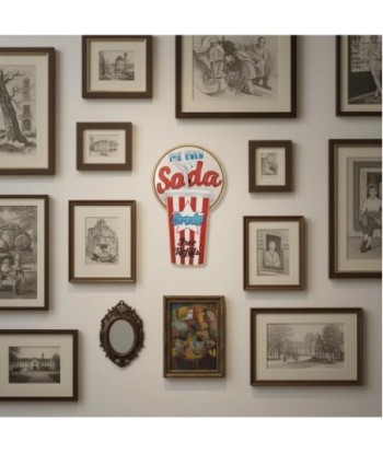 Adorno Pared Vintage, Placa Decorativa Metal, Diseño Retro, Decoración Hogar, Arte Mural, Estilo Industrial,