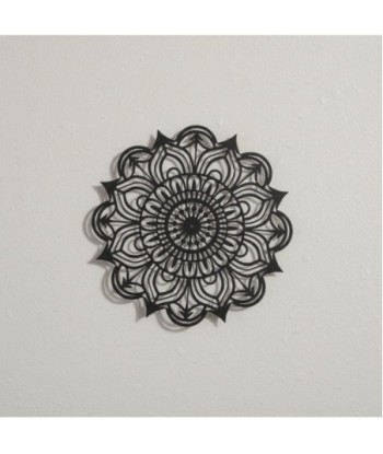 Adorno de Pared Mandala Decorativo, Diseño Étnico, Ideal para Sala o Dormitorio, Decoración de Metal para Hogar