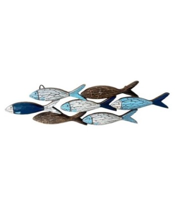Adorno de Pared con Diseño de Peces, Decoración Náutica para Interiores y Exteriores, Ideal para Hogar y Jardín