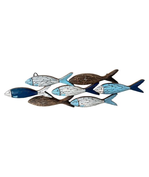 Adorno de Pared con Diseño de Peces, Decoración Náutica para Interiores y Exteriores, Ideal para Hogar y Jardín