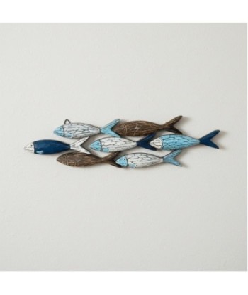 Adorno de Pared con Diseño de Peces, Decoración Náutica para Interiores y Exteriores, Ideal para Hogar y Jardín