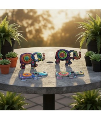 Abridor de Botellas Elefante Decorativo, Diseño Único, Ideal para Regalos y Uso Diario, Set de 4 Abrebotellas