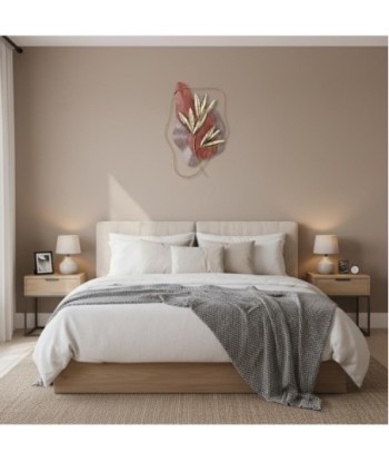 Adorno de Pared Decorativo para Jardín, Diseño Contemporáneo, Aplique de Metal, Decoración Moderna para Interiores