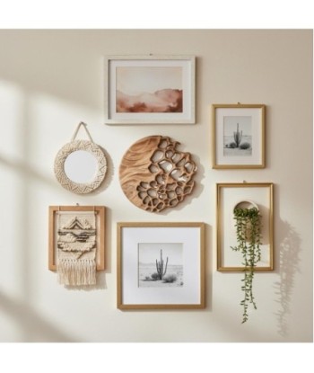 Adorno de Pared Decorativo Bohemio para Jardín, Diseño Moderno en Metal, Ideal para Interiores y Exteriores