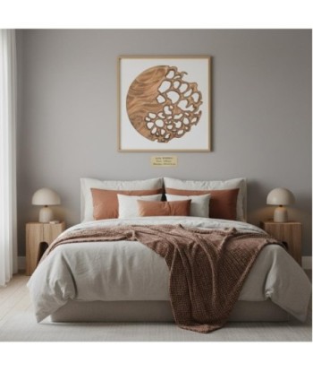 Adorno de Pared Decorativo Bohemio para Jardín, Diseño Moderno en Metal, Ideal para Interiores y Exteriores