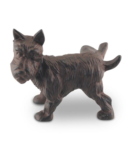 ORIGEN Home Decor Figura Perrro Animales | Figura de Perro Marrón - 15x17x9cm