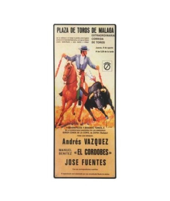 Adorno de Pared Vintage Plaza de Toros Decoración Metálica Arte Retro para Hogar y Jardín