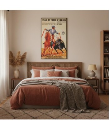 Adorno de Pared Vintage Plaza de Toros Decoración Metálica Arte Retro para Hogar y Jardín