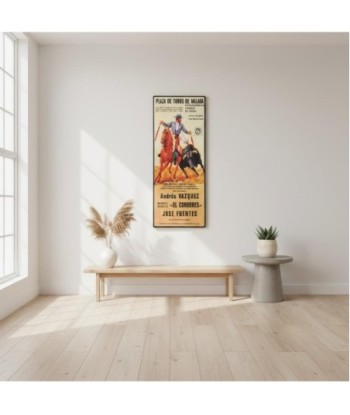 Adorno de Pared Vintage Plaza de Toros Decoración Metálica Arte Retro para Hogar y Jardín