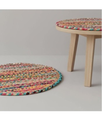 Alfombra Decorativa Multicolor para Entrada, Diseño Étnico, Ideal para Hogar, Resistente y Ecológica