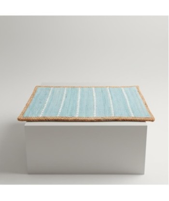 Alfombra Decorativa Entrada Antideslizante, Ideal para Hogar, Resistente y Elegante, Fácil Limpieza, Azul