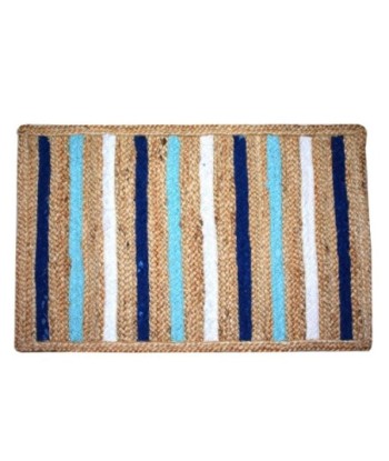 Alfombra Entrada Yute Natural Decorativa Antideslizante para Sala, Dormitorio, Pasillo, Hogar, Resistente, Fácil