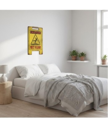 Señal de Advertencia de Suelo Mojado, Plegable y Resistente, Ideal para Seguridad en Interiores y Exteriores