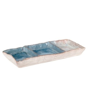 Bandeja Decorativa de Cerámica para Hogar, Ideal para Centro de Mesa, Organizador de Escritorio, Regalo Elegante