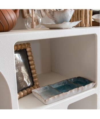 Bandeja Decorativa de Cerámica para Hogar, Ideal para Centro de Mesa, Organizador de Escritorio, Regalo Elegante