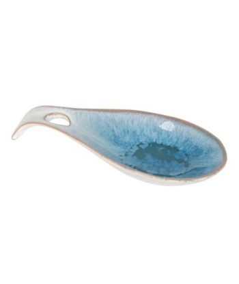 Apoyador de Cuchara de Cocina, Soporte de Cerámica para Utensilios, Bandeja Decorativa para Encimera, Estilo