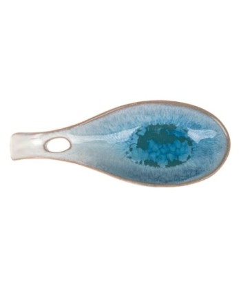 Apoyador de Cuchara de Cocina, Soporte de Cerámica para Utensilios, Bandeja Decorativa para Encimera, Estilo
