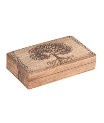 Caja Árbol de la Vida Mediana para Almacenamiento de Joyas y Accesorios, Ideal para Regalos y Decoración del