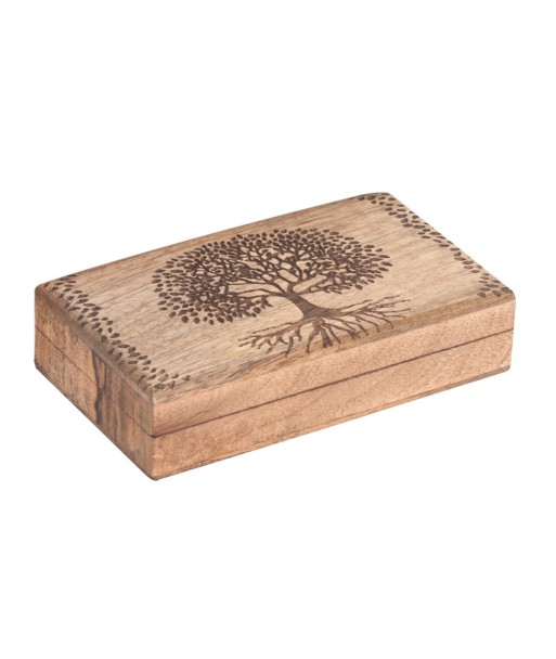 Caja Árbol de la Vida Mediana para Almacenamiento de Joyas y Accesorios, Ideal para Regalos y Decoración del