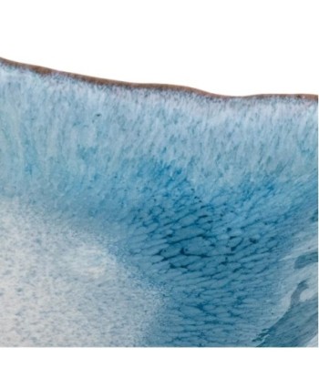 Bandeja Decorativa de Cerámica Azul para Hogar, Accesorio de Diseño Moderno y Versátil, Ideal para Decoración