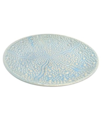 Bandeja Decorativa Cerámica Azul para Hogar - Diseño Exclusivo Marinero - Ideal para Regalos y Decoración de