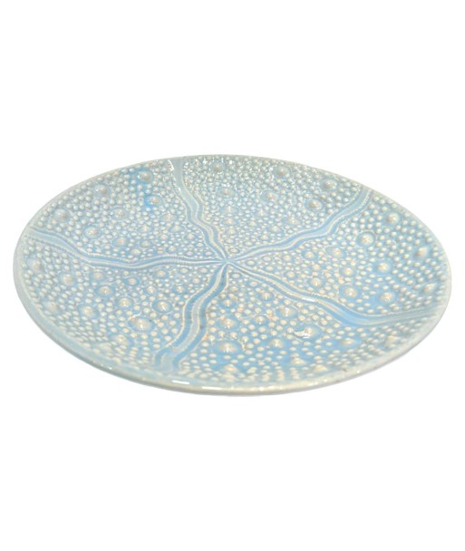 Bandeja Decorativa Cerámica Azul para Hogar - Diseño Exclusivo Marinero - Ideal para Regalos y Decoración de