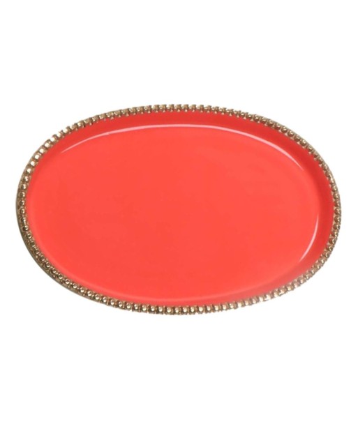 Bandeja Decorativa Moderna para Hogar, Oficina, Aluminio Resistente, Versátil para Servir y Organizar, Diseño