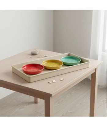 Bandeja Decorativa India 3 Unidades para Hogar, Diseño Moderno, Accesorio de Decoración, Ideal para Regalos