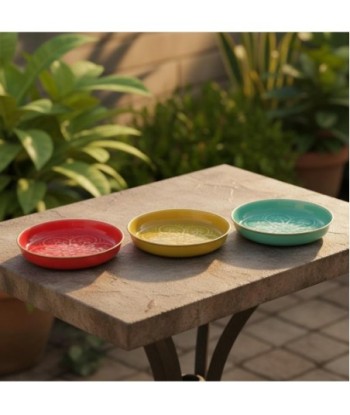 Bandeja Decorativa India 3 Unidades para Hogar, Diseño Moderno, Accesorio de Decoración, Ideal para Regalos