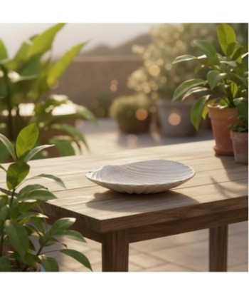 Bandeja Decorativa Concha para Estilo Marinero, Ideal para Decoración del Hogar, Regalo Original y Funcional