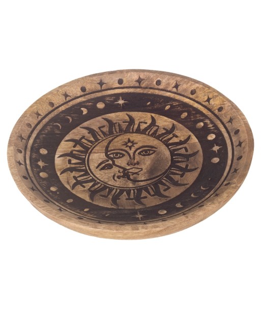 Bandeja Decorativa Sol y Luna Pequeña, Accesorio de Madera para Hogar, Ideal para Regalo, Diseño Único y Moderno Bandeja Decorativa Sol y Luna Pequeña, Accesorio de Madera para Hogar, Ideal para Regalo, Diseño Único y Moderno