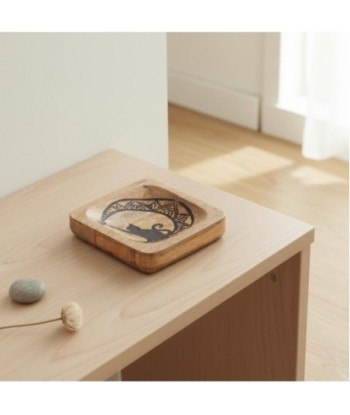 Bandeja Decorativa para Gato, Ideal para Decoración del Hogar, Diseño Étnico, Accesorio Decorativo para Interiores Bandeja Decorativa para Gato, Ideal para Decoración del Hogar, Diseño Étnico, Accesorio Decorativo para Interiores