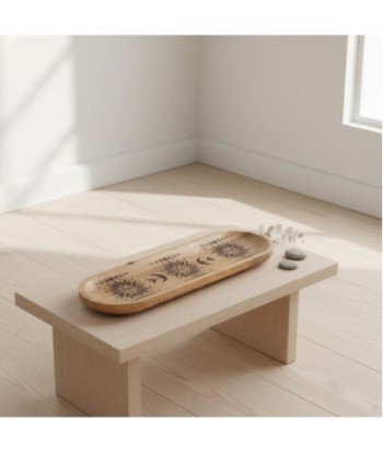 Bandeja Decorativa de Madera de Mango, Estilo Étnico, Ideal para Hogar, Oficina, Regalo, Decoración Versátil Bandeja Decorativa de Madera de Mango, Estilo Étnico, Ideal para Hogar, Oficina, Regalo, Decoración Versátil