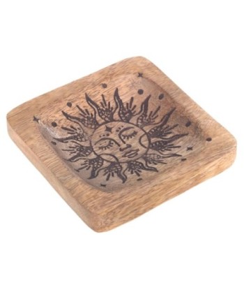 Bandeja Decorativa de Madera Mango, Diseño Étnico, Accesorio Multiusos para Hogar, Decoración Interior, Regalo