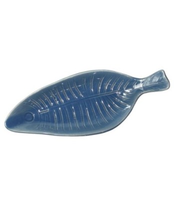 Bandeja Decorativa Pez Azul para Hogar, Cerámica Resistente, Diseño Marinero, Ideal para Decoración de Interiores