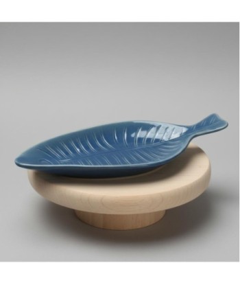 Bandeja Decorativa Pez Azul para Hogar, Cerámica Resistente, Diseño Marinero, Ideal para Decoración de Interiores