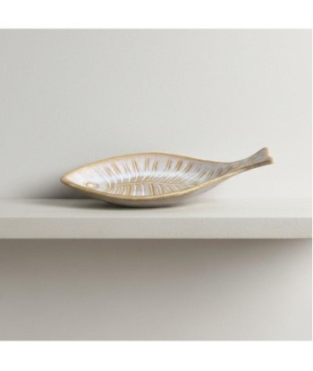 Bandeja Decorativa de Cerámica en Forma de Pez para Hogar, Ideal para Decoración Náutica, Regalo Original y Moderno