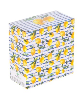 Cuenco de Porcelana para Limones con Caja Regalo Ideal para Cocinas Modernas y Decoración de Mesa