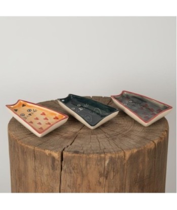 Bandeja Decorativa para Gatos, Set de 3 Piezas, Ideal para Hogar, Oficina y Regalo, Diseño Bohemio, Accesorio