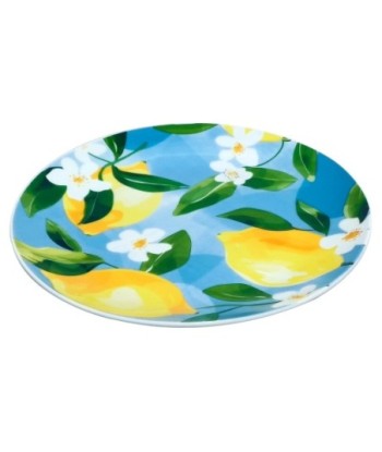Plato de Postre Limones con Caja Regalo - Elegante y Original para Regalos, Decoración y Uso Diario