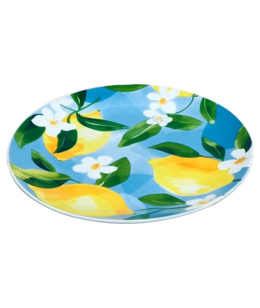 Plato de Postre Limones con Caja Regalo - Elegante y Original para Regalos, Decoración y Uso Diario