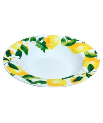 Plato Hondo Limones con Caja Regalo - Ideal para Regalos y Decoración de Cocina, Diseño Exclusivo y Elegante