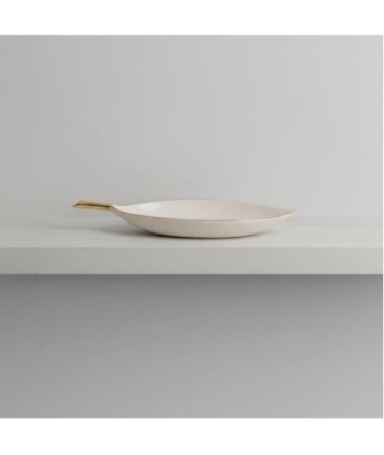 Bandeja Decorativa Hoja Pequeña para Centro de Mesa, Accesorio Moderno, Diseño Elegante para Hogar, Oficina,