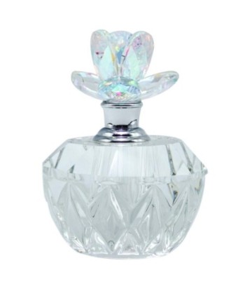 Botella de Perfume de Vidrio Elegante, Decoración Clásica para el Hogar, Idea de Regalo, Accesorio de Tocador