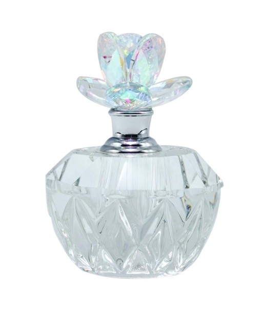 Botella de Perfume de Vidrio Elegante, Decoración Clásica para el Hogar, Idea de Regalo, Accesorio de Tocador