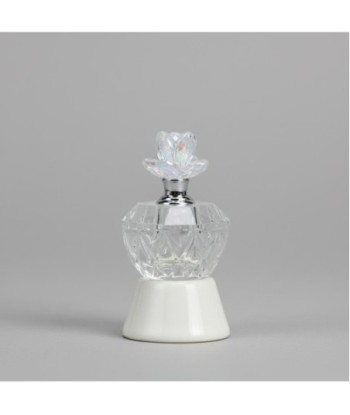 Botella de Perfume de Vidrio Elegante, Decoración Clásica para el Hogar, Idea de Regalo, Accesorio de Tocador