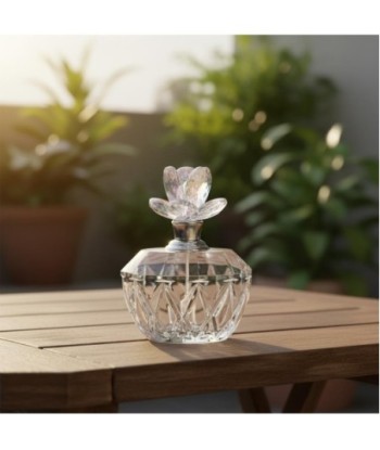 Botella de Perfume de Vidrio Elegante, Decoración Clásica para el Hogar, Idea de Regalo, Accesorio de Tocador