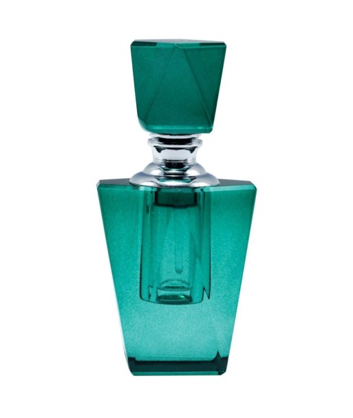 Botella de Perfume Decorativa de Vidrio para Hogar, Diseño Clásico, Miniatura, Idea de Regalo, Verde, 120g Botella de Perfume Decorativa de Vidrio para Hogar, Diseño Clásico, Miniatura, Idea de Regalo, Verde, 120g