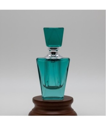 Botella de Perfume Decorativa de Vidrio para Hogar, Diseño Clásico, Miniatura, Idea de Regalo, Verde, 120g Botella de Perfume Decorativa de Vidrio para Hogar, Diseño Clásico, Miniatura, Idea de Regalo, Verde, 120g